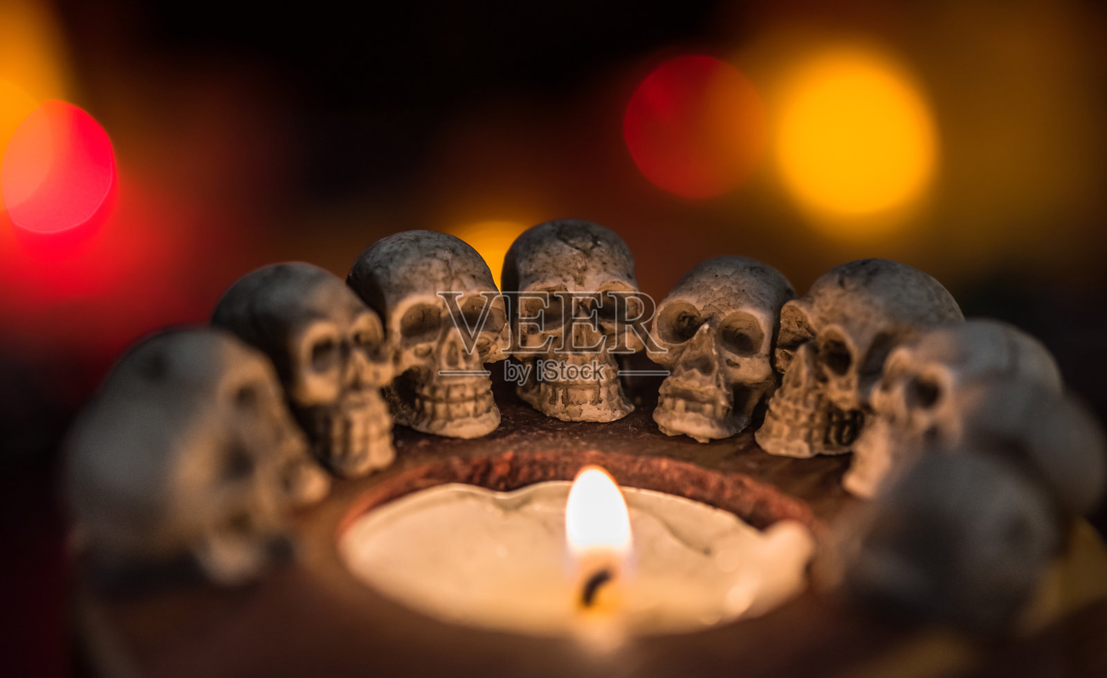 万圣节的节日卡片背景照片摄影图片