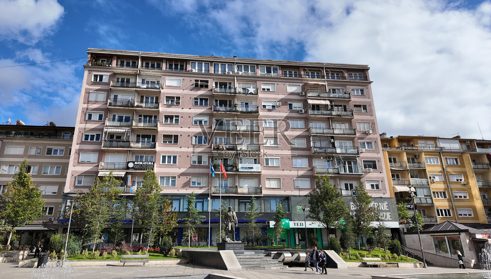 普里什蒂纳，科索沃照片摄影图片