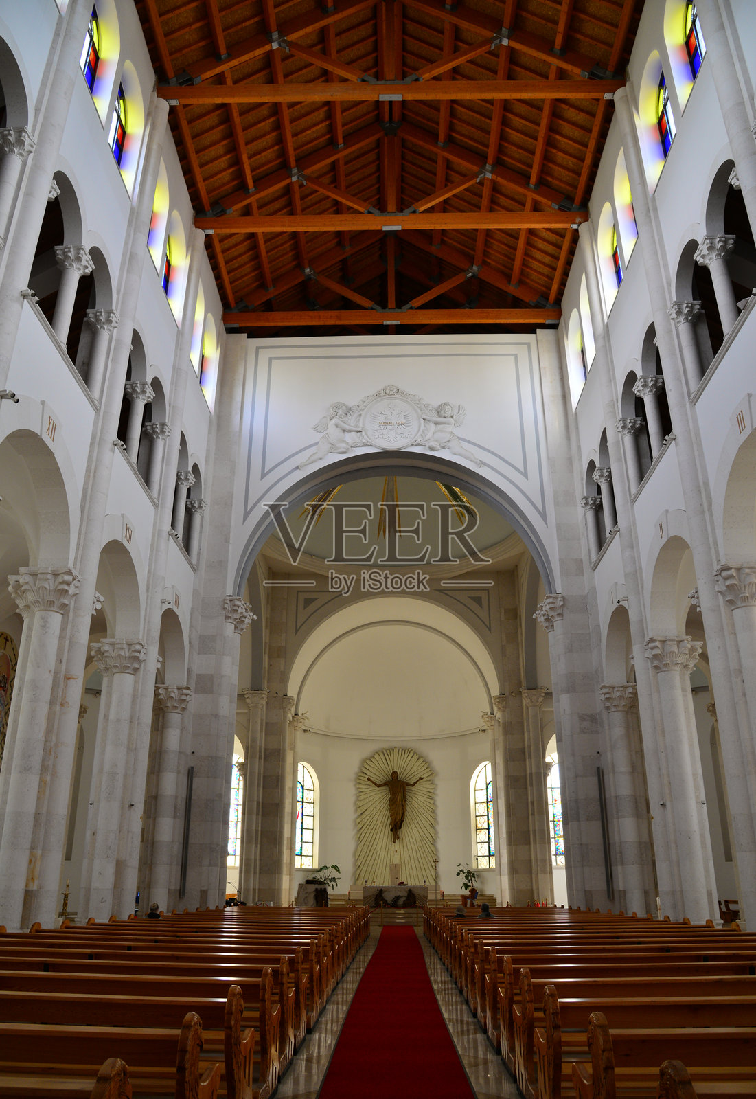 特蕾莎圣母大教堂照片摄影图片