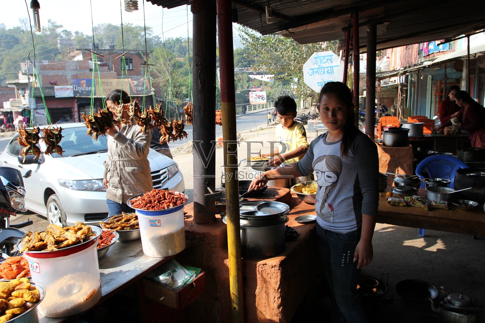穆格林,尼泊尔照片摄影图片