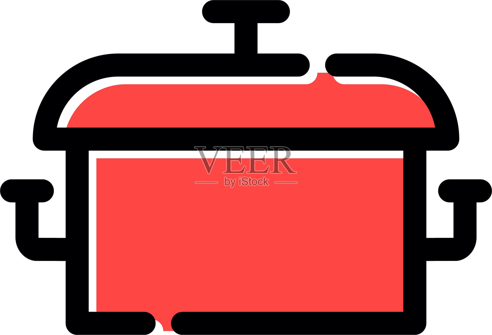 烹饪锅图标插画图片素材