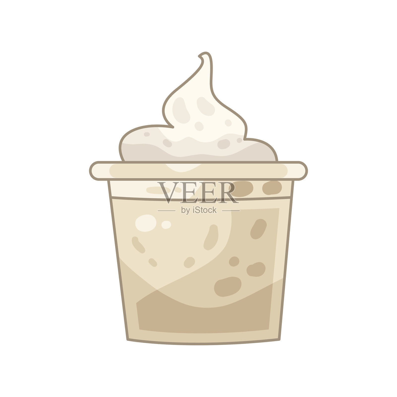 冰淇淋插画图片素材