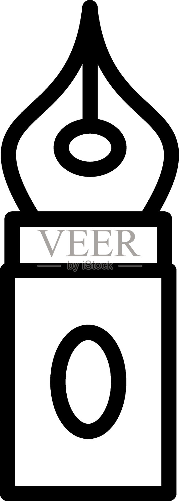 笔图标风格插画图片素材