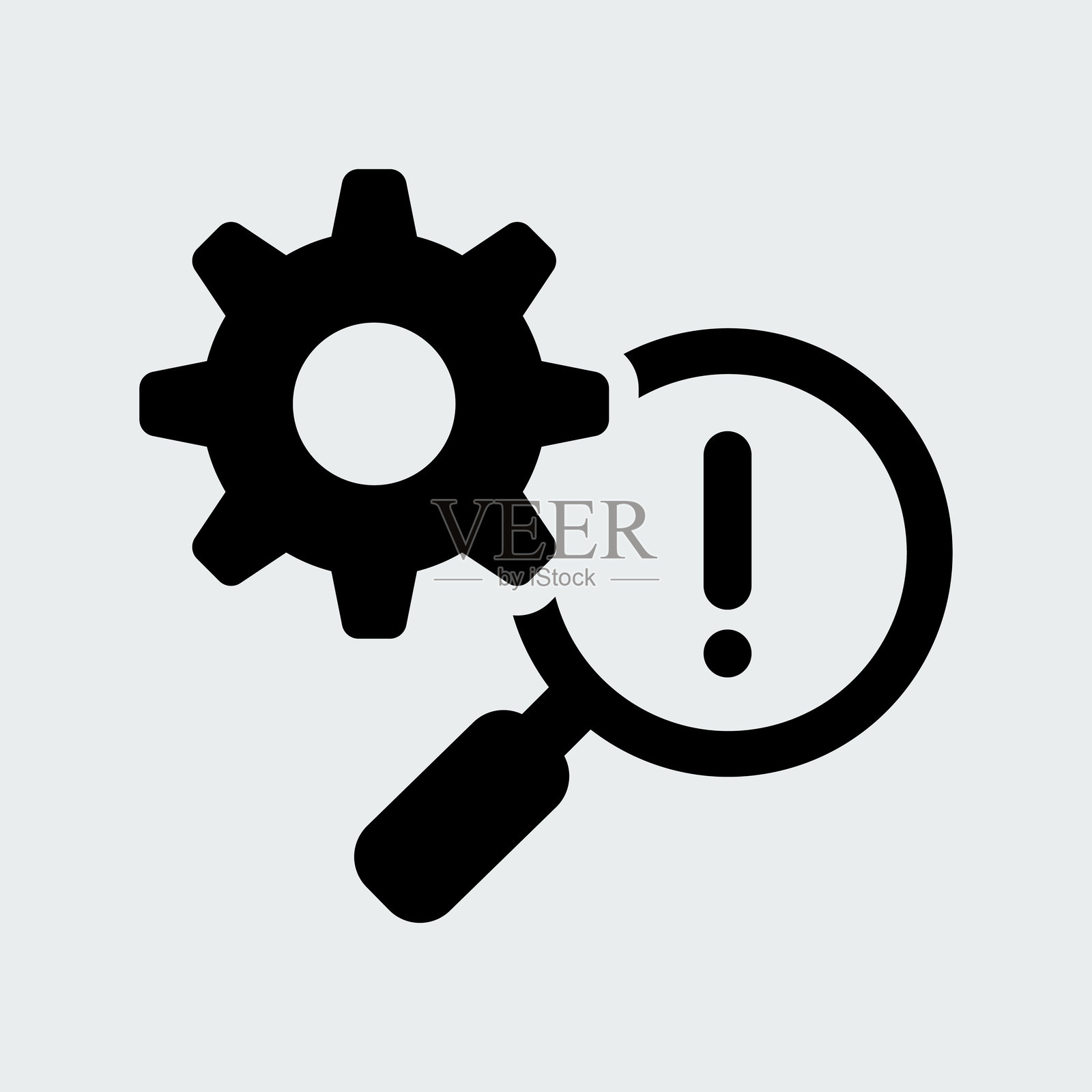 故障排除修复图标插画图片素材