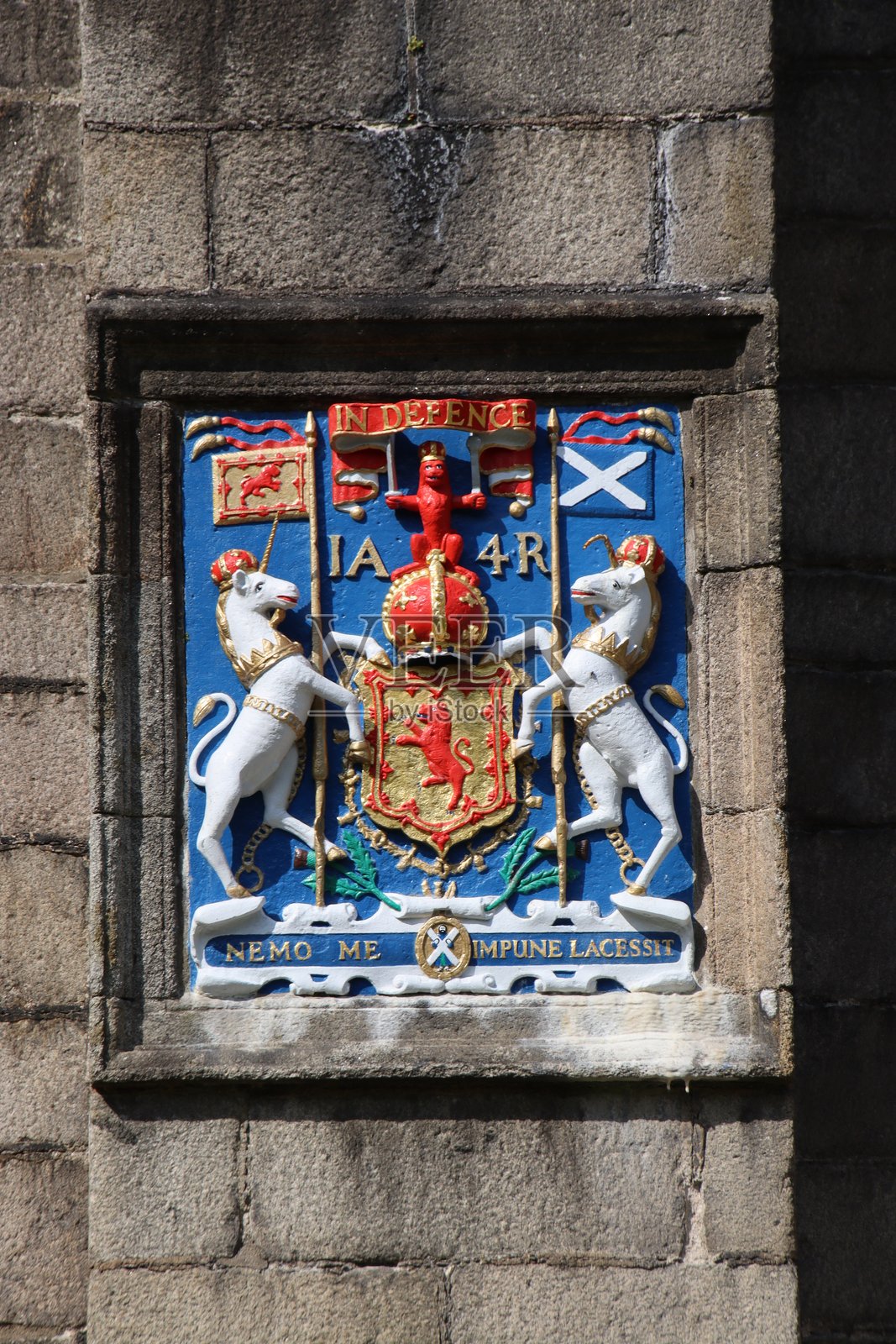 苏格兰盾徽照片摄影图片