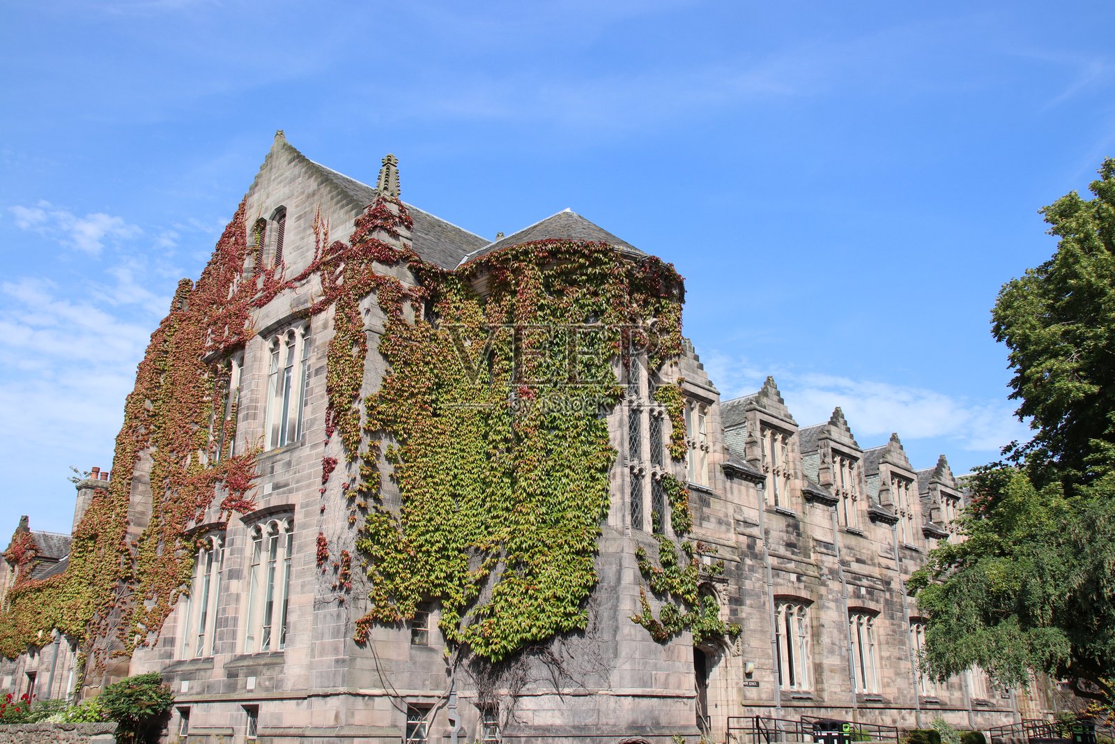 阿伯丁大学的大学建筑照片摄影图片