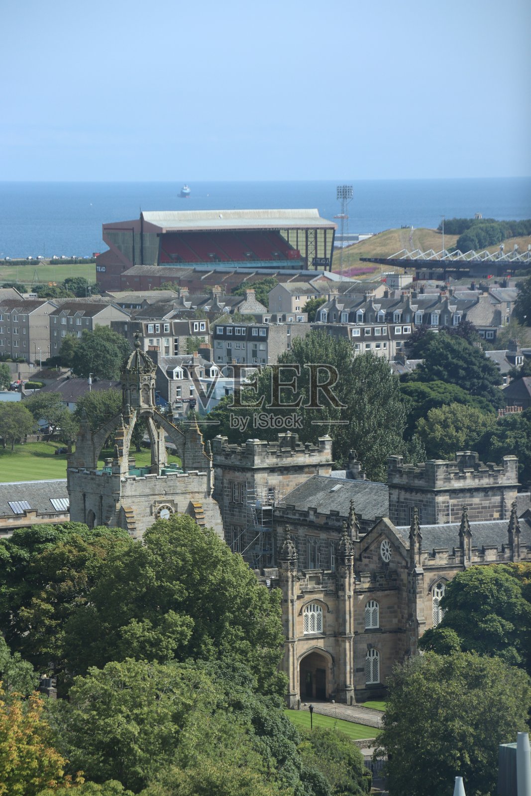 阿伯丁老城照片摄影图片