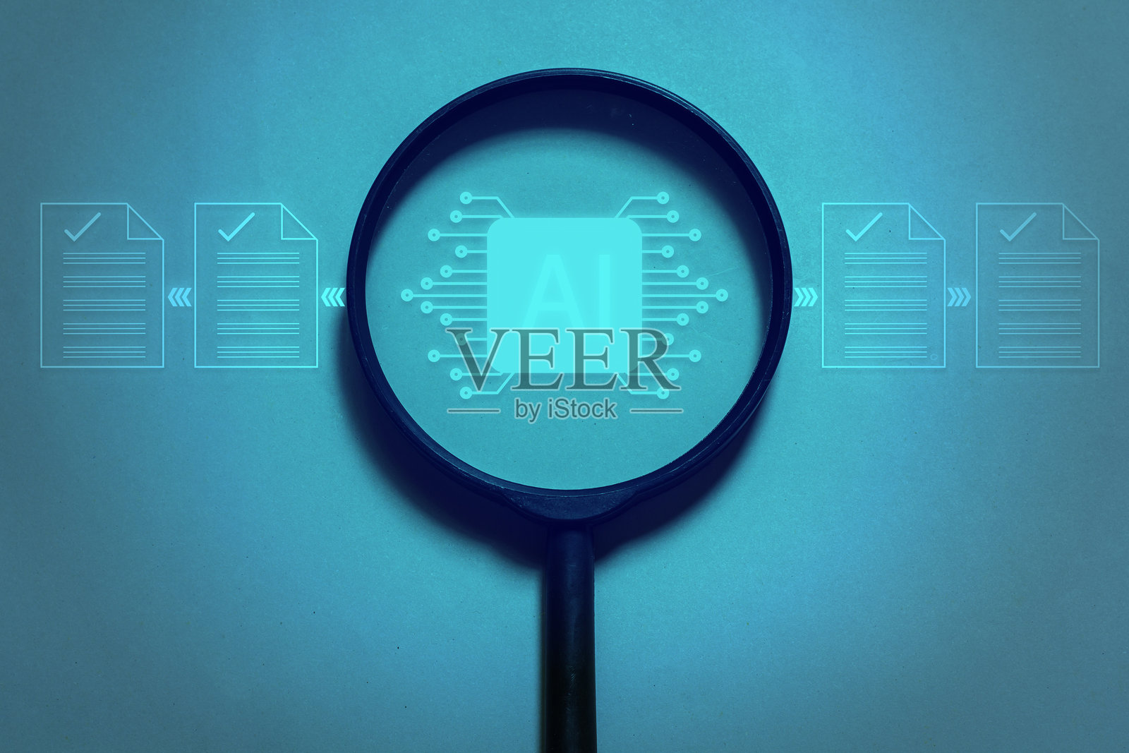 寻找帮助人工智能工作的工具的概念照片摄影图片