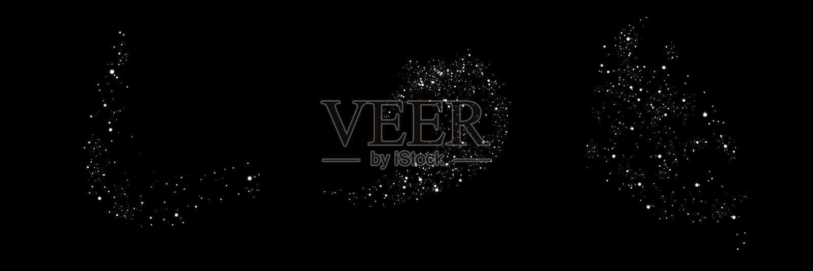 黄色尘埃。美丽的光闪烁。尘埃颗粒在空间中飞舞。散景效果。水平光线。插画图片素材