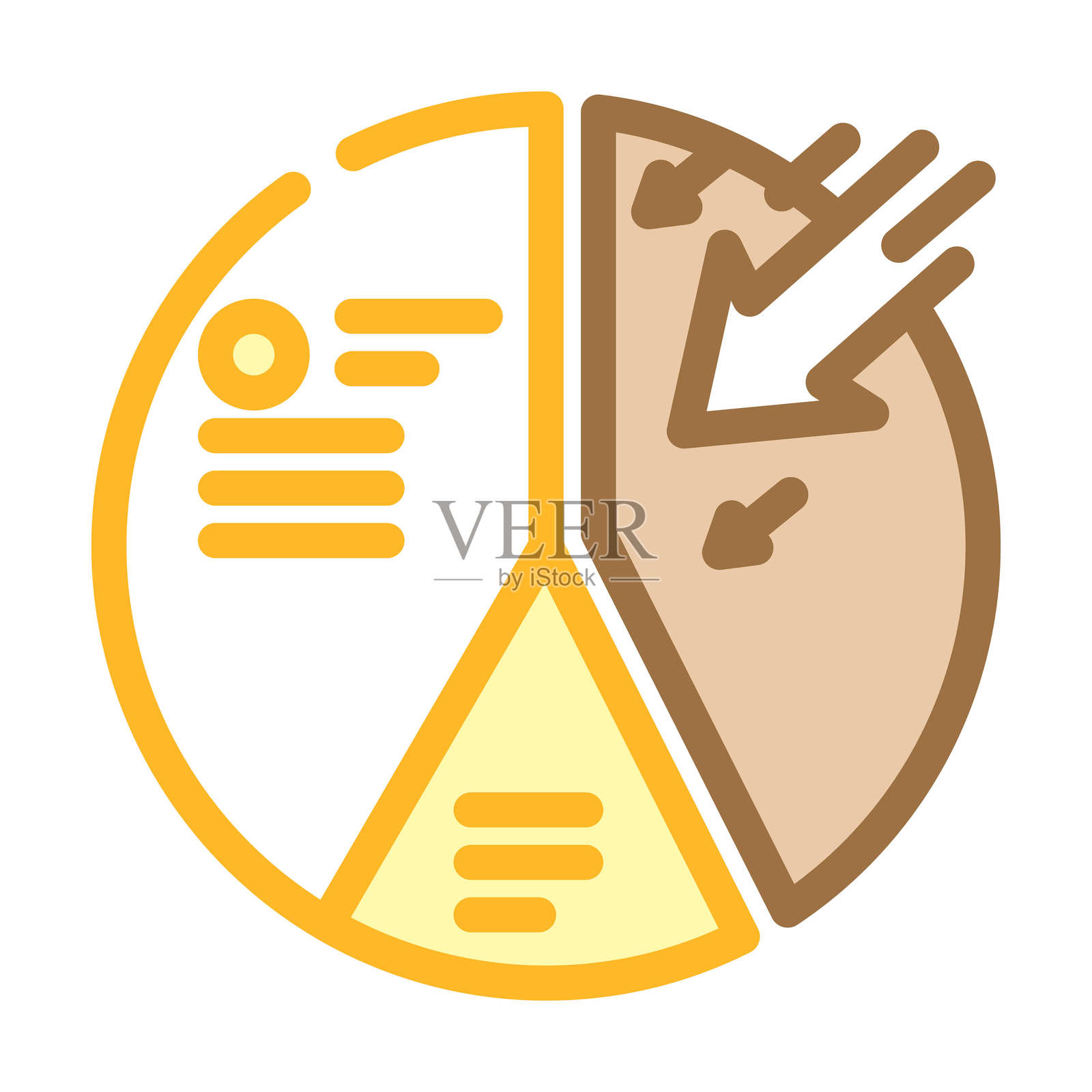 石油工业彩色图标矢量图插画图片素材