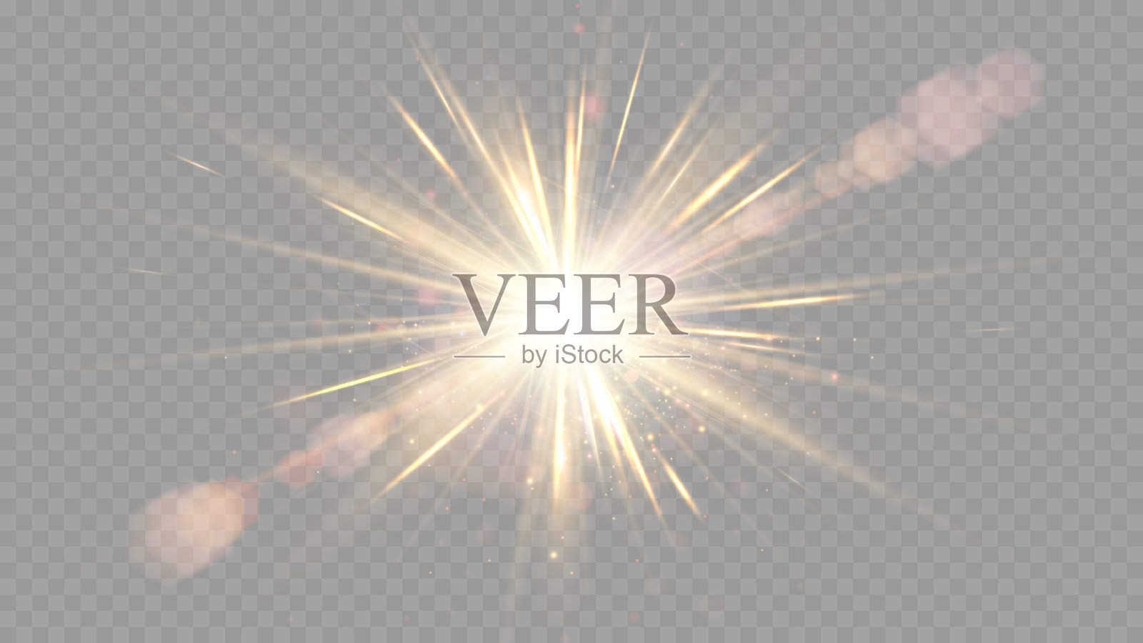 矢量透明阳光特殊镜头光晕效果免版税矢量素材插画图片素材