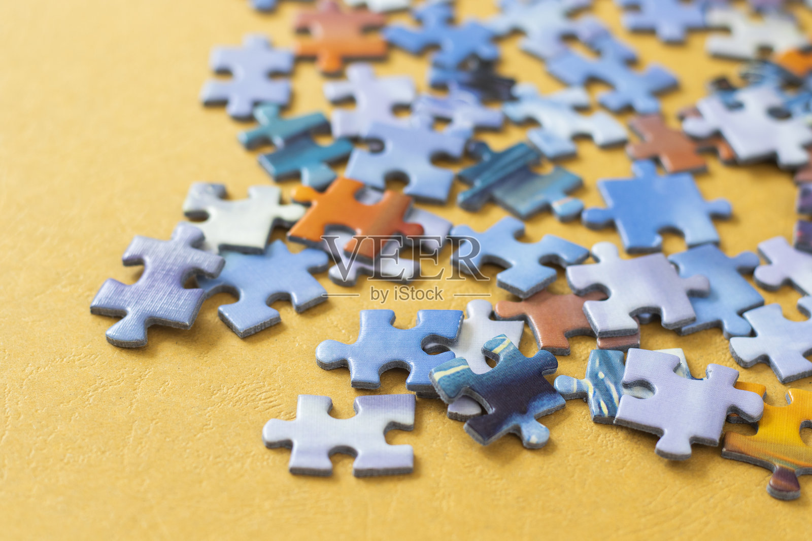 彩色拼图照片摄影图片