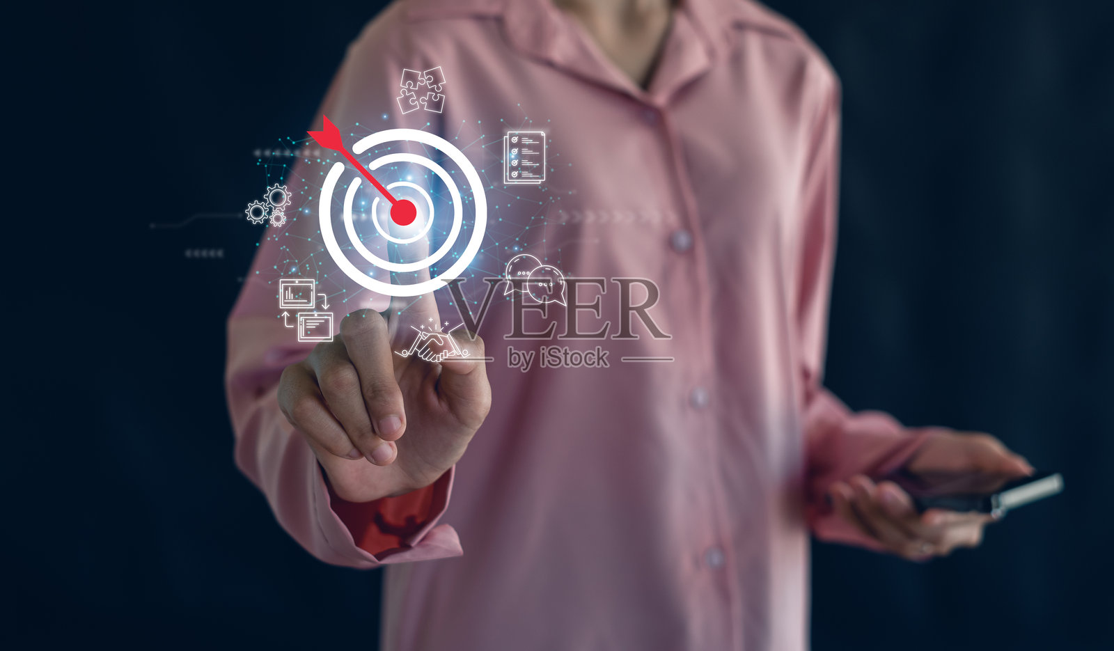 目标，瞄准，未来主义，营销，目标，战略，成功，商业策略与竞争优势，银行与金融，通往成功的道路。照片摄影图片