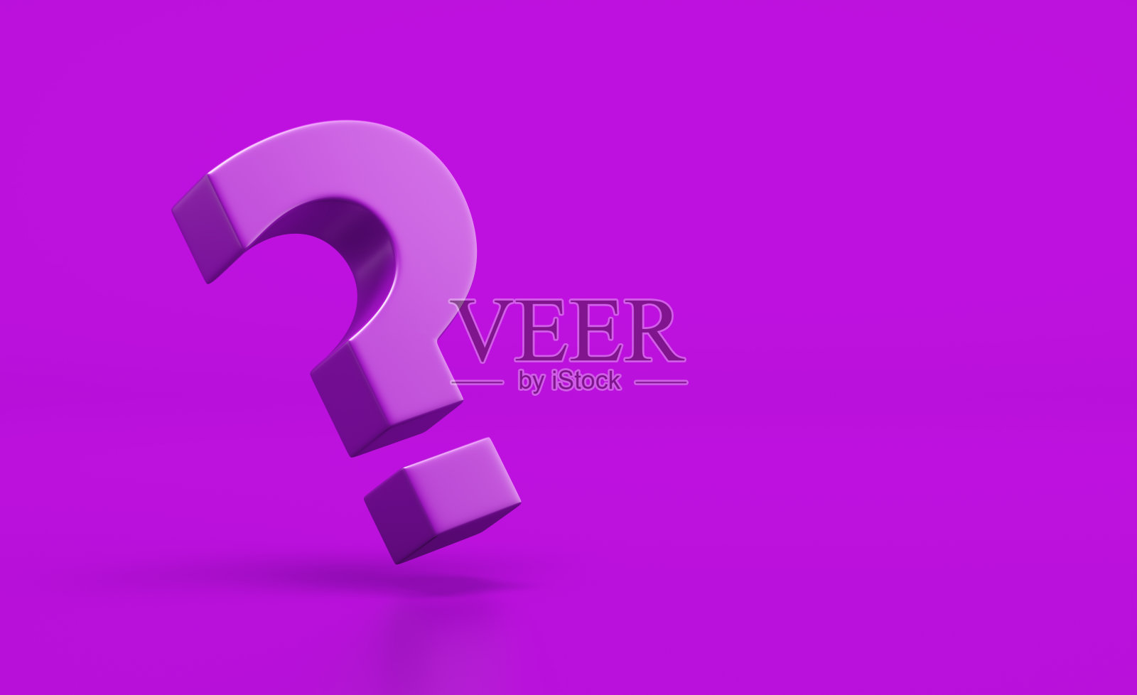 粉色背景上的粉色问号照片摄影图片