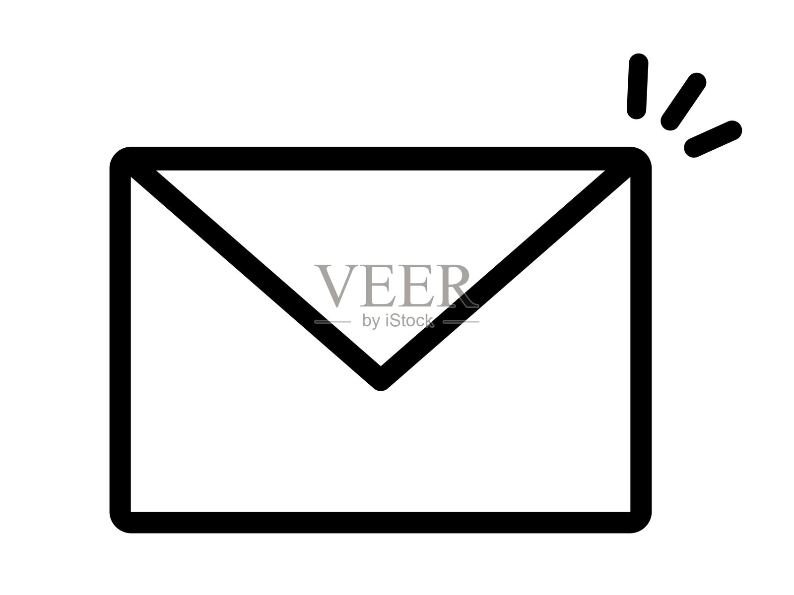 电子邮件图标（标记）插画图片素材