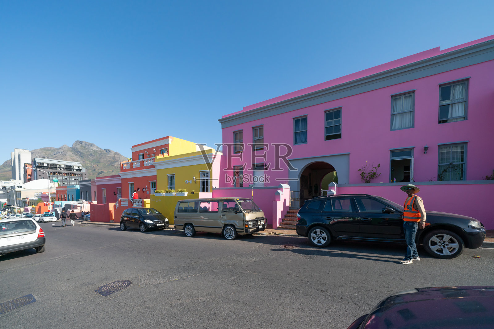 南非开普敦的博卡普区照片摄影图片