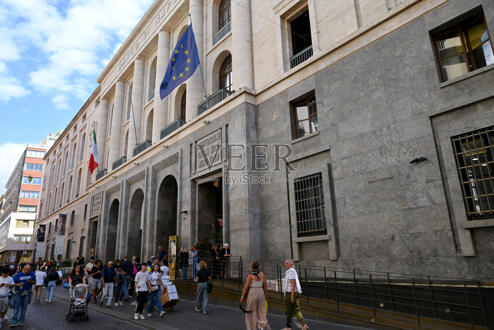 那不勒斯银行照片摄影图片