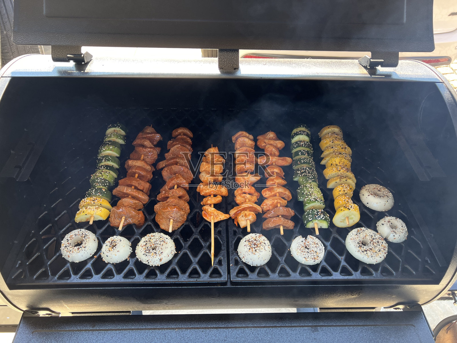 烤肉串照片摄影图片