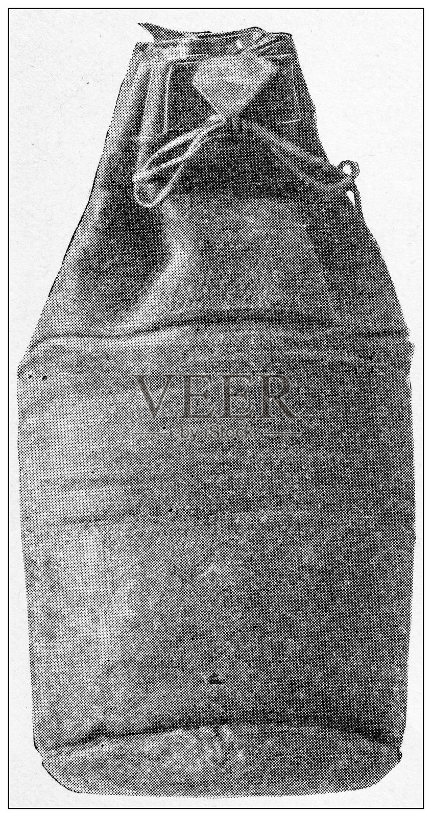 古董图像：不同文化中的饮茶，茶包插画图片素材