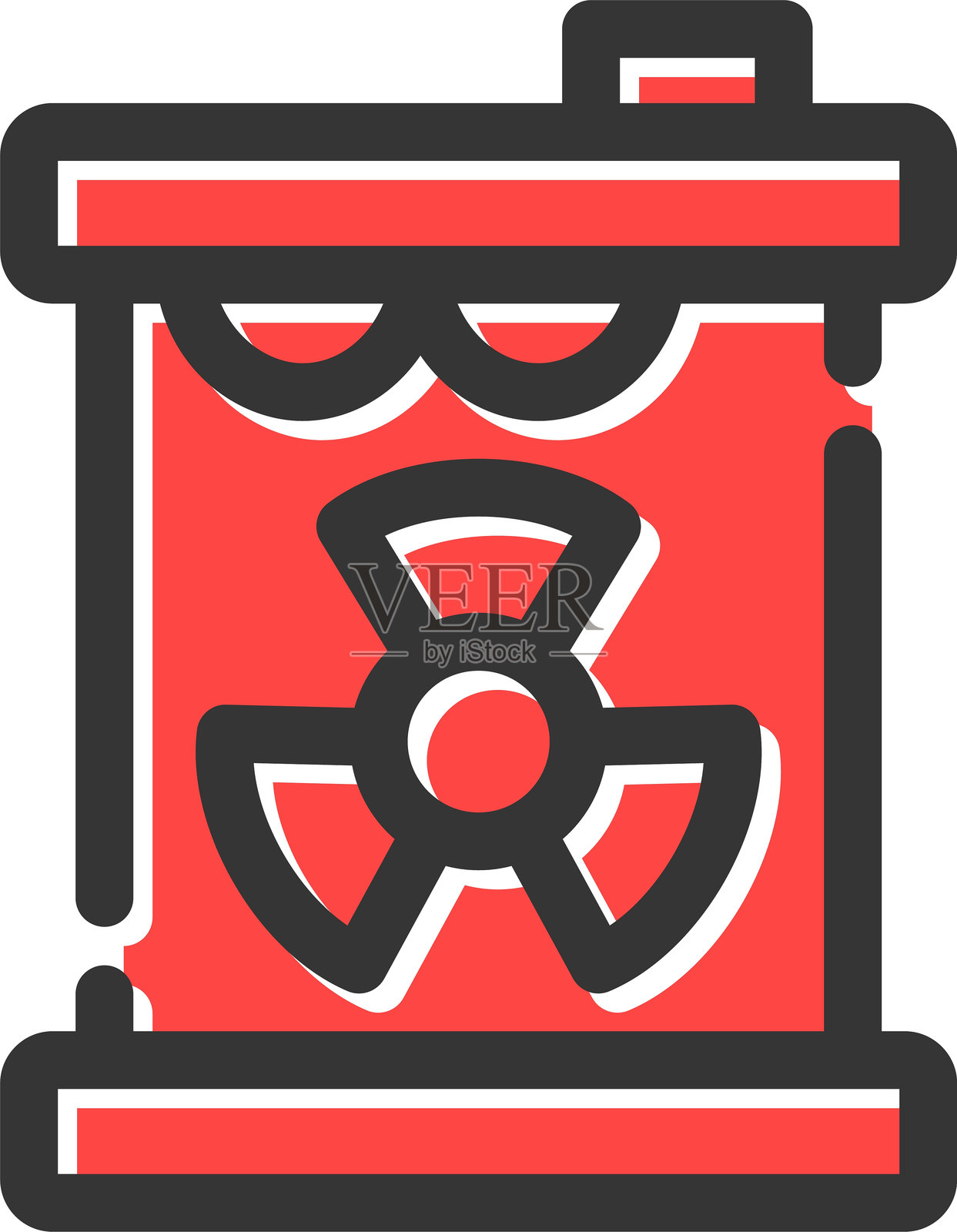 有毒废弃物图标插画图片素材