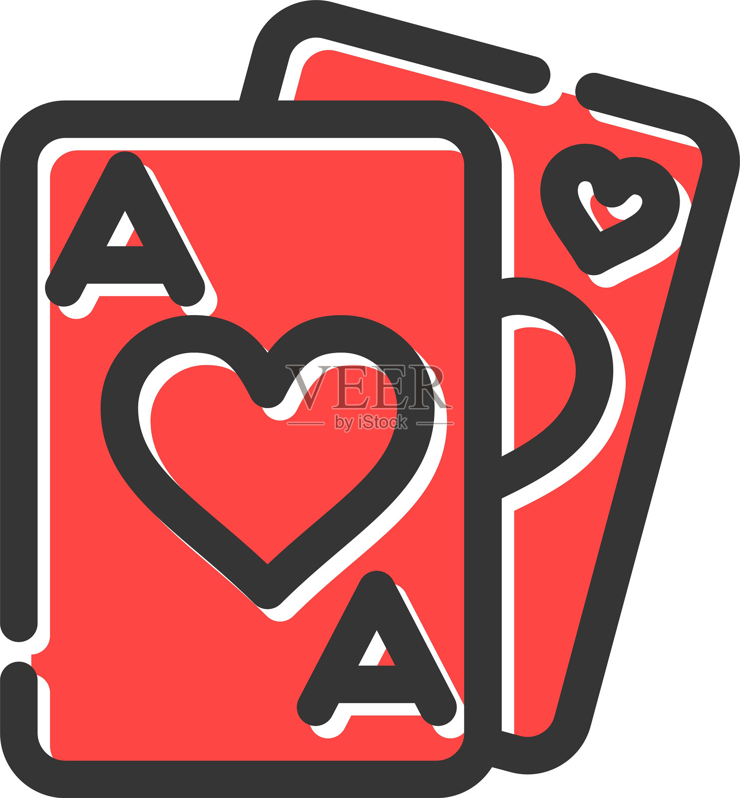 纸牌图标插画图片素材