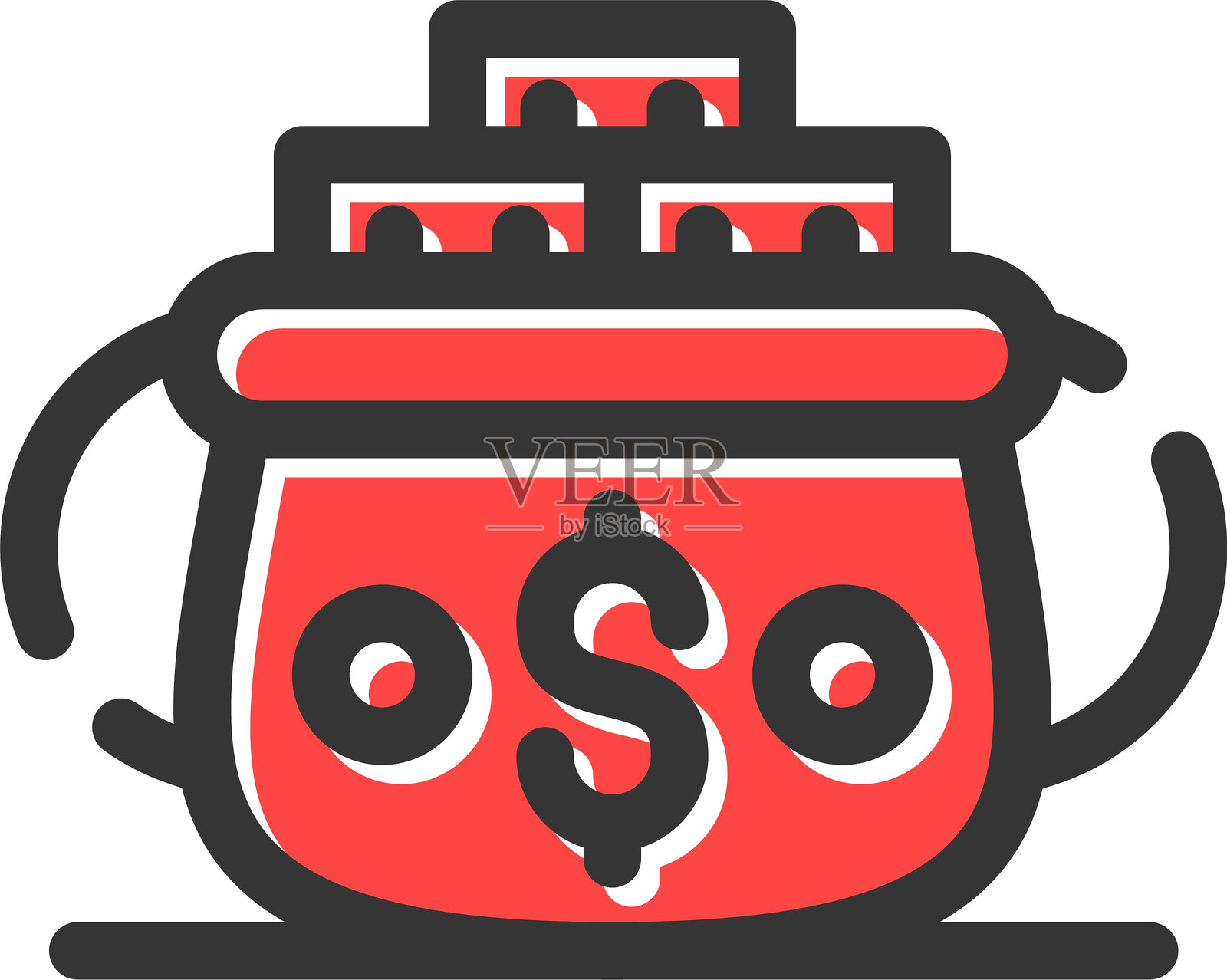 金罐图标插画图片素材