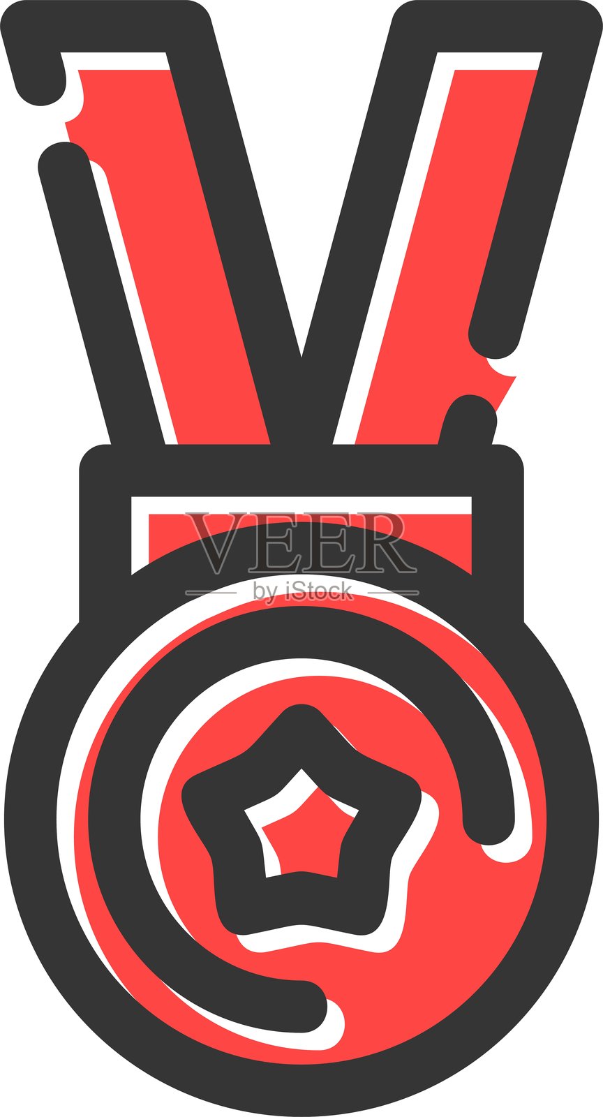 奖牌图标插画图片素材