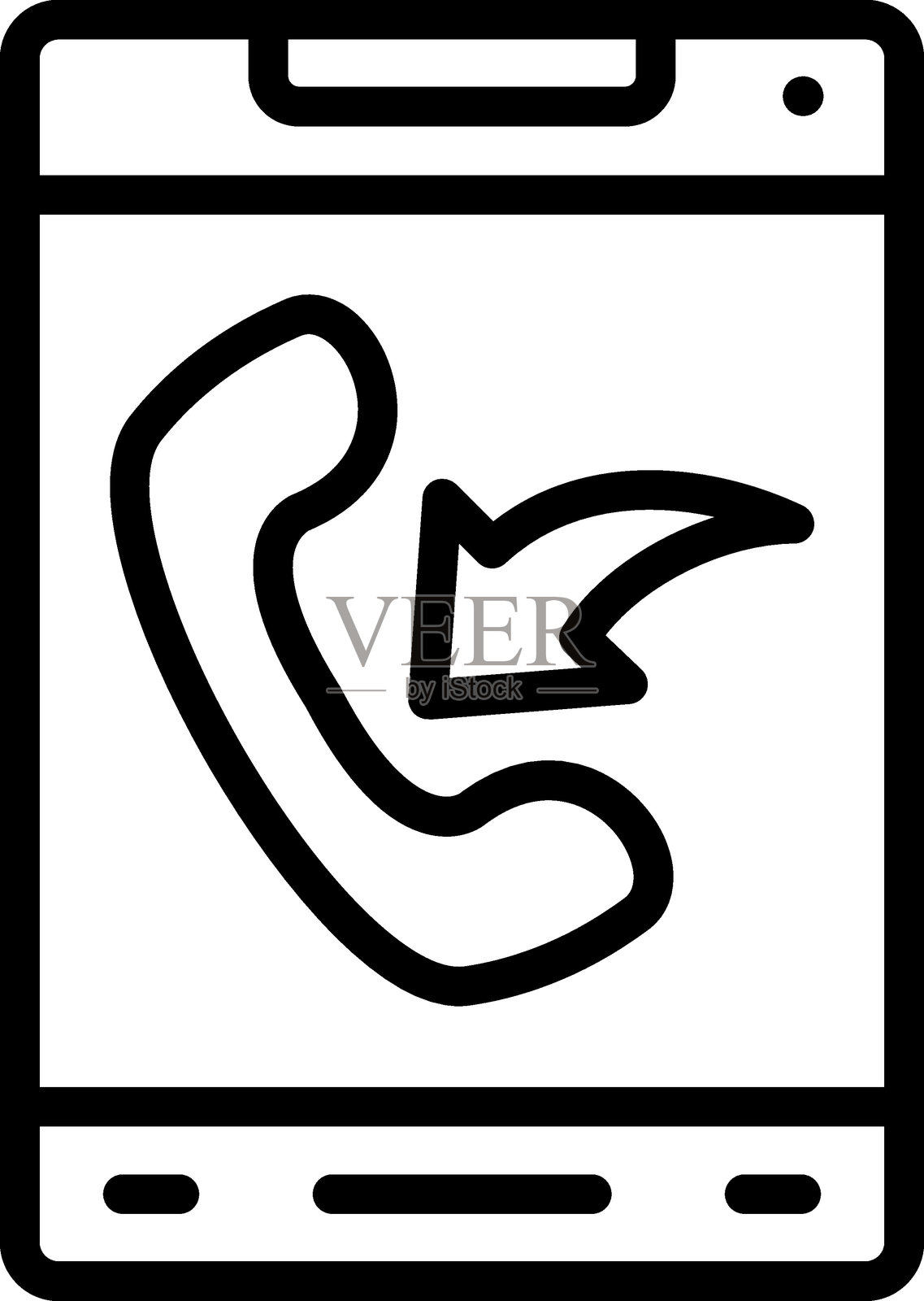 Inbound图标风格插画图片素材