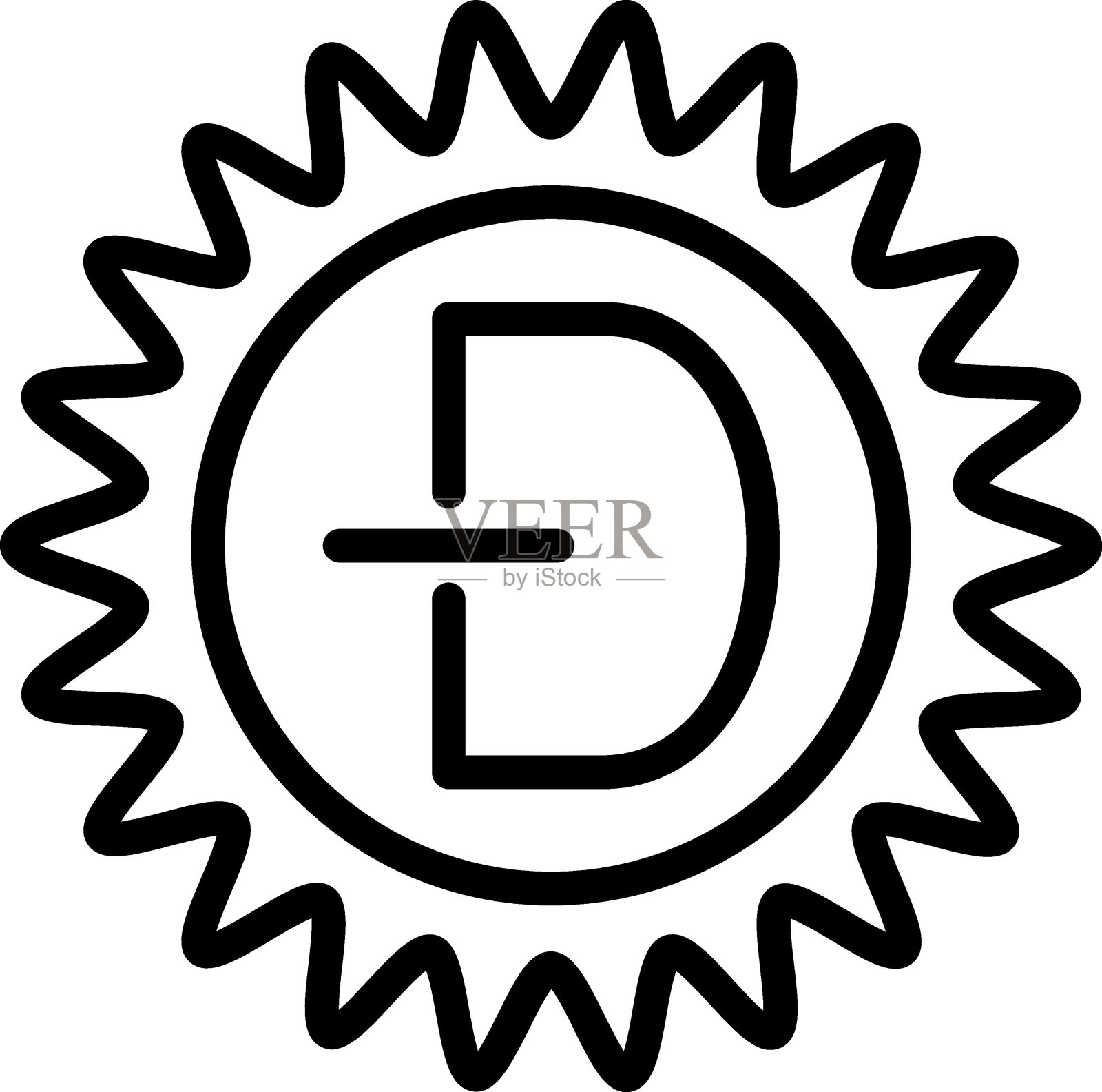 暗网图标风格插画图片素材