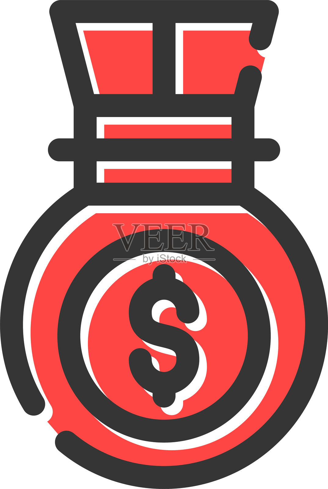 银行图标插画图片素材