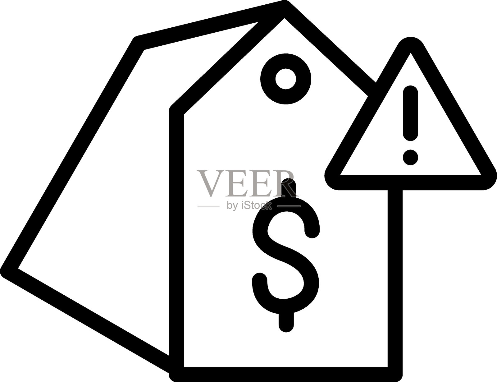 价格提醒图标样式插画图片素材