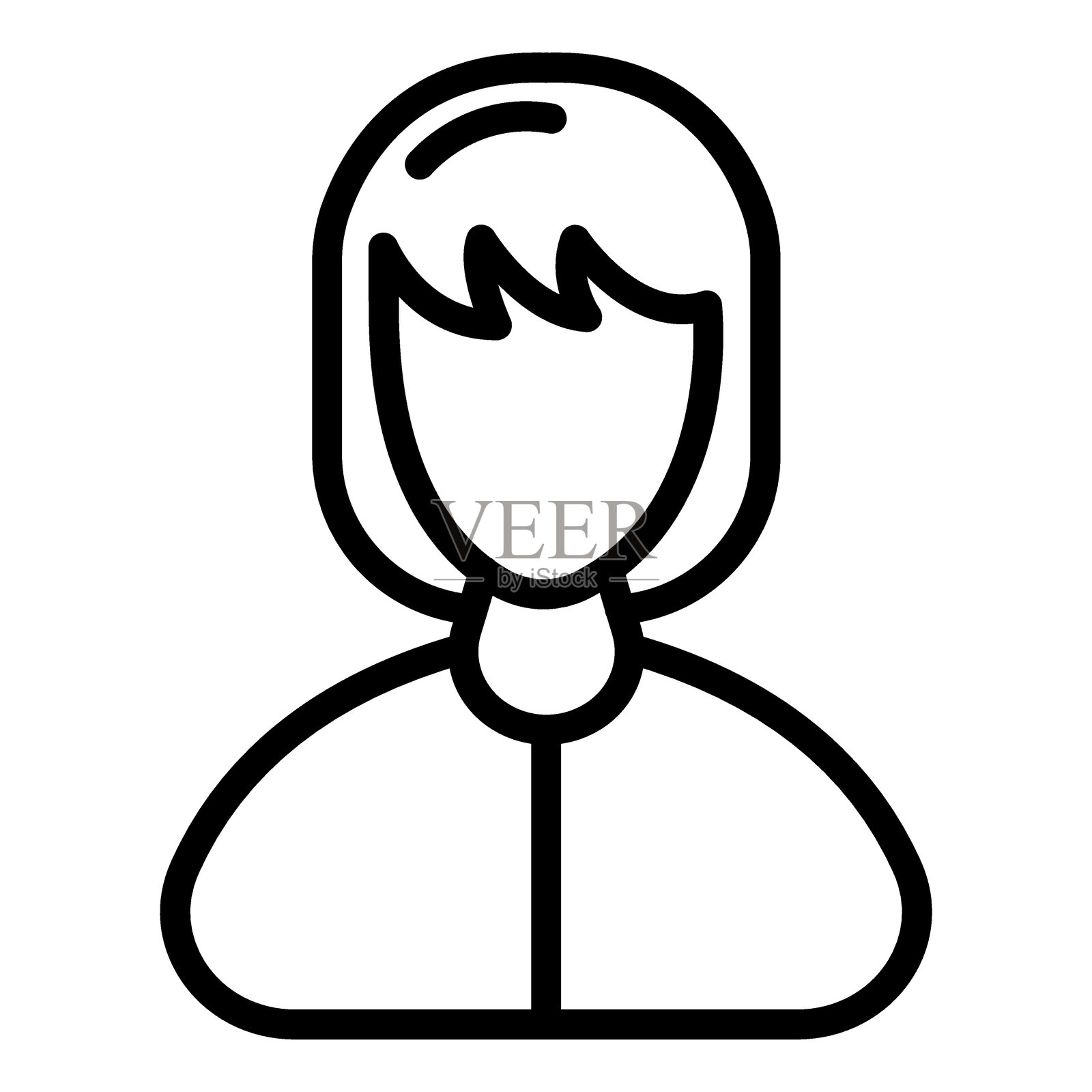 3D头像图标风格插画图片素材