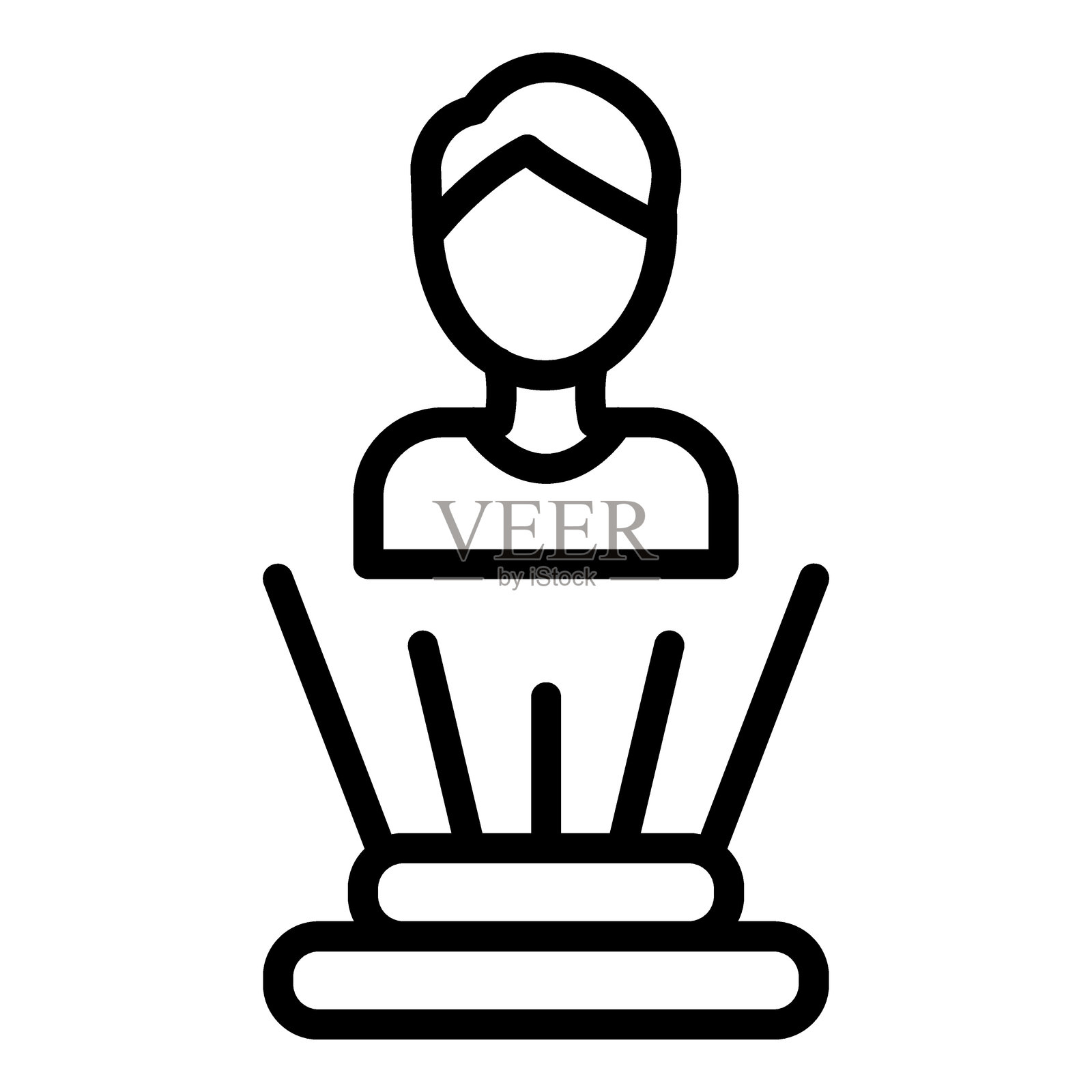 传送图标样式插画图片素材