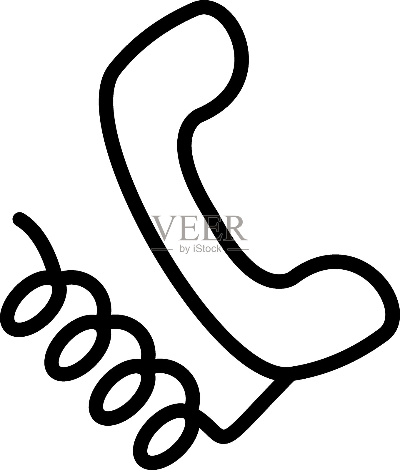 电话图标样式插画图片素材