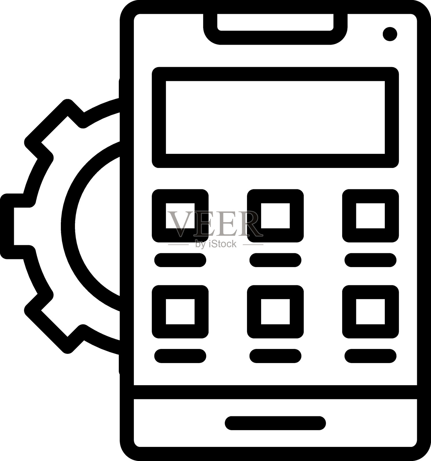 服务App图标样式插画图片素材