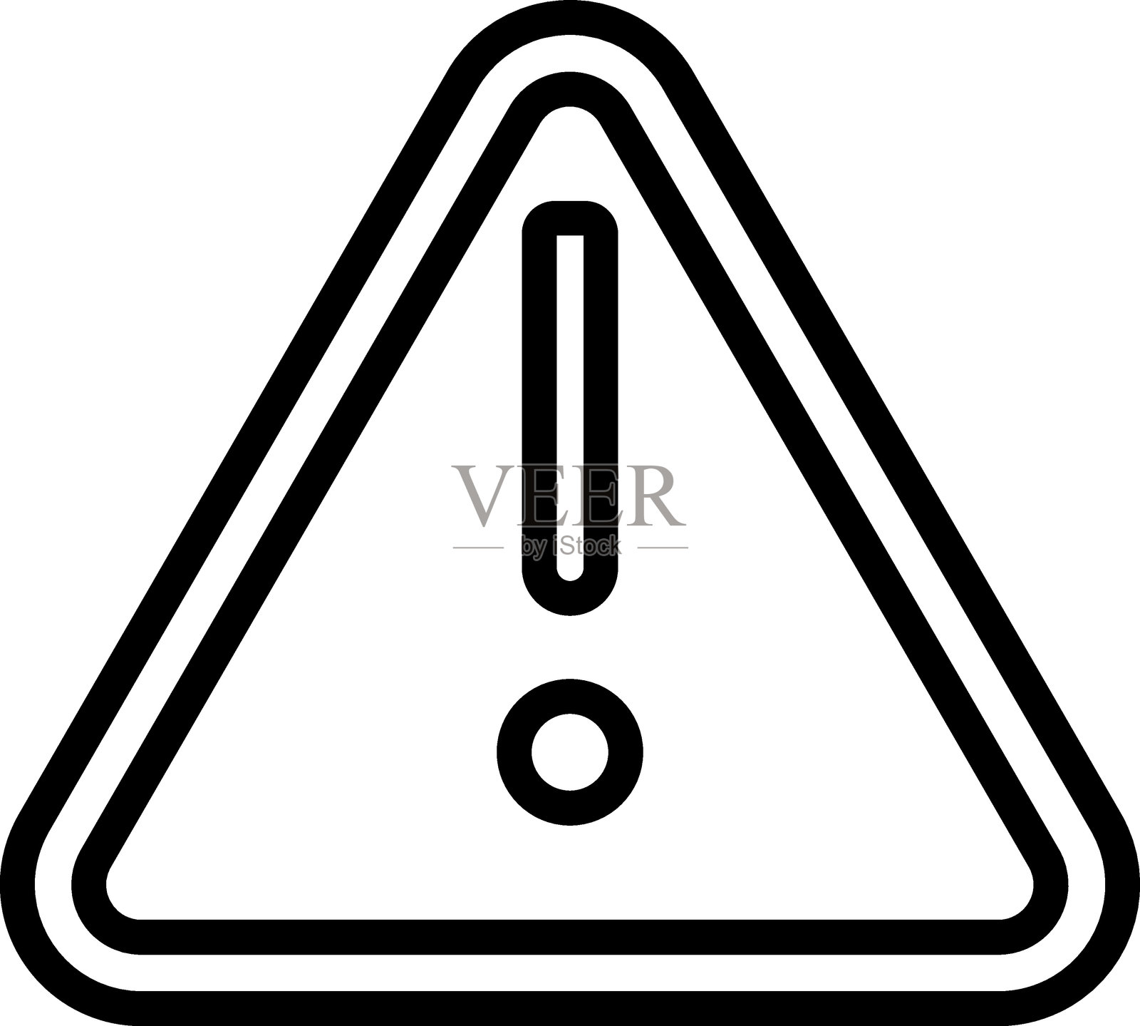 网络安全风险图标插画图片素材