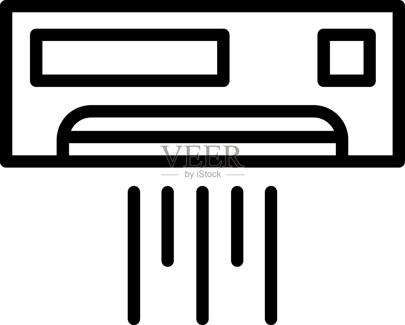 线路调节器图标样式插画图片素材