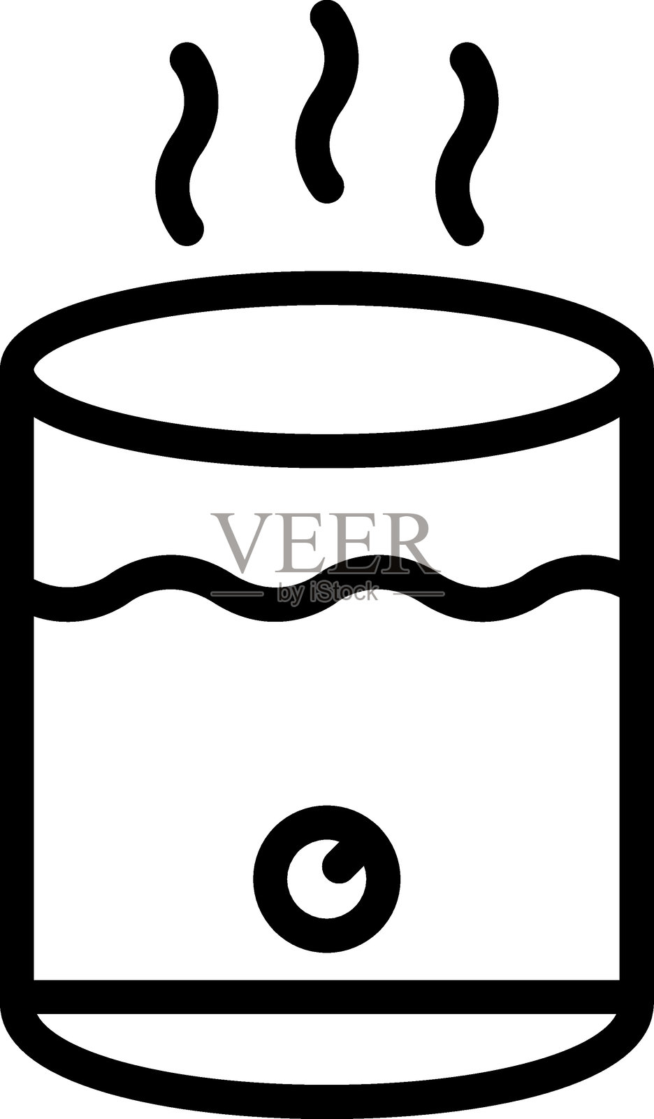 全屋加湿器图标样式插画图片素材