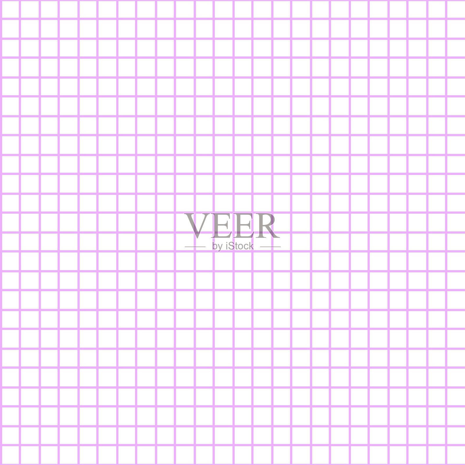 方格纸。带有彩色图表的抽象方形背景。适用于学校、墙纸、纹理、笔记本的几何图案。透明背景上的空白线条。插画图片素材