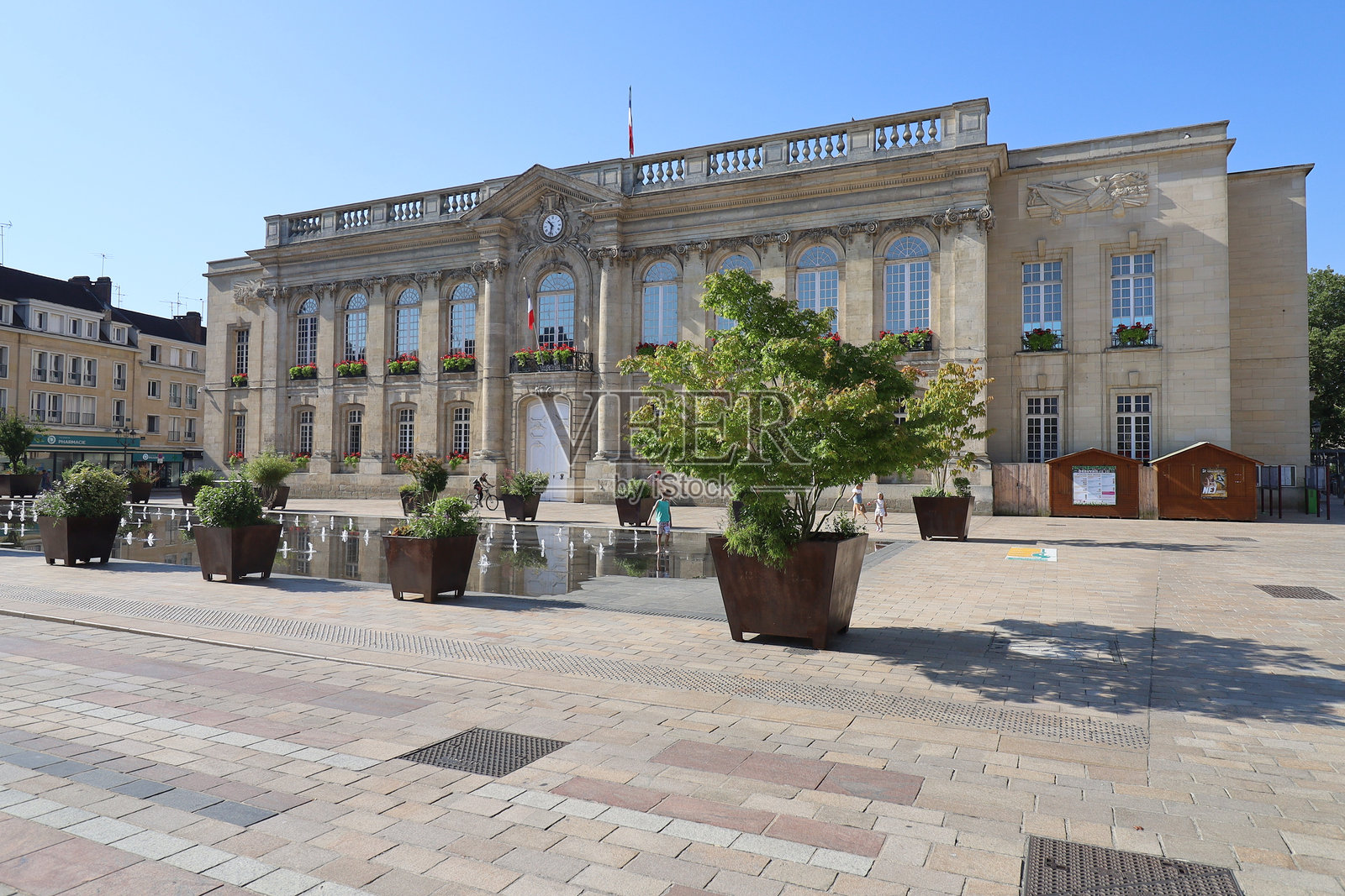 博韦市政厅照片摄影图片