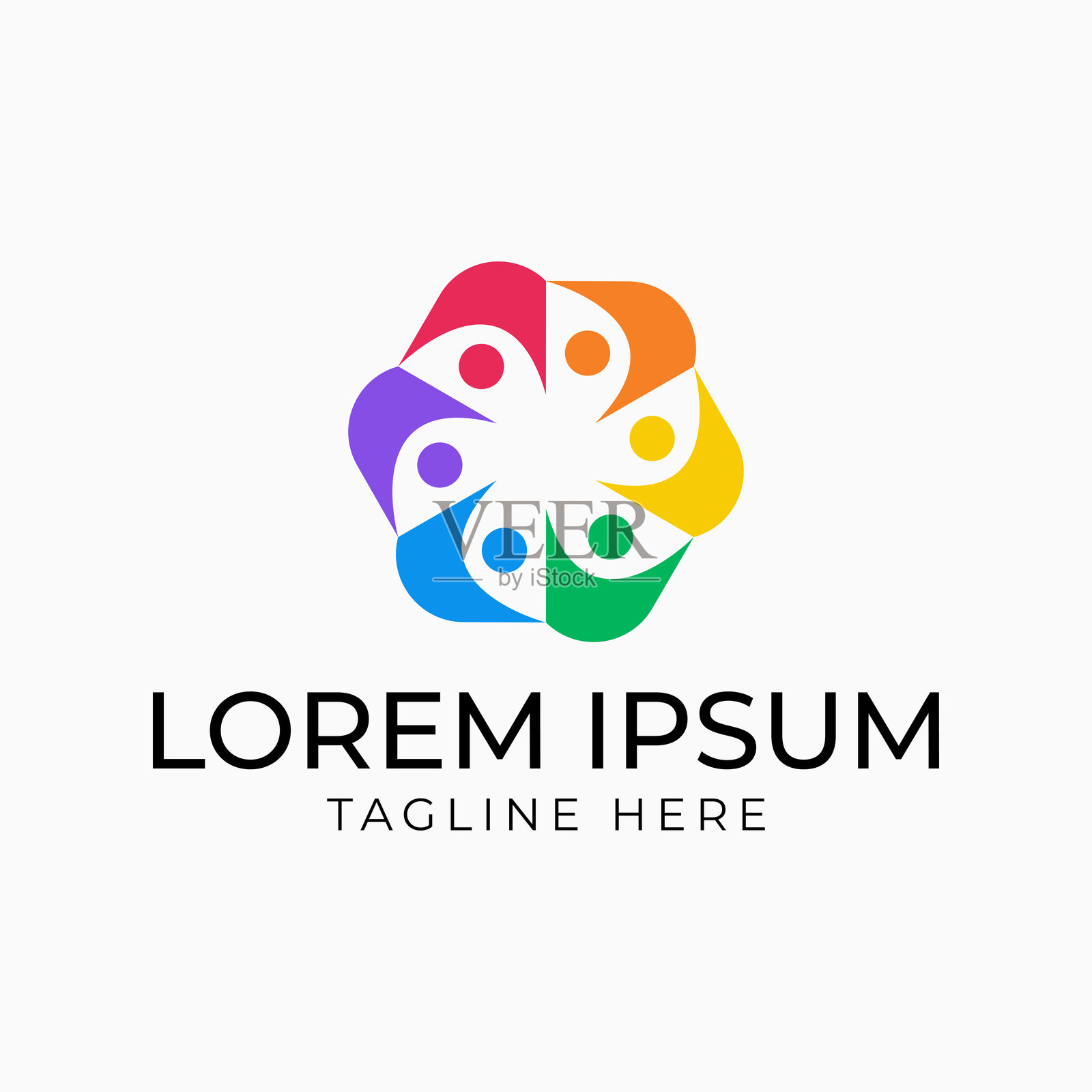 平等多元包容团结组织教育团体社区社交插画图片素材