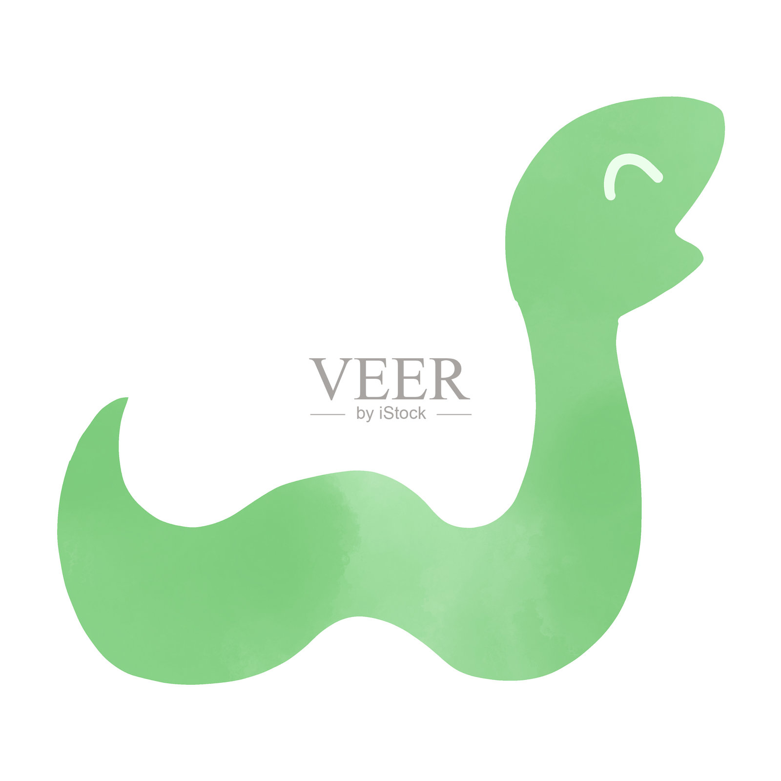 微笑的蛇插图素材插画图片素材