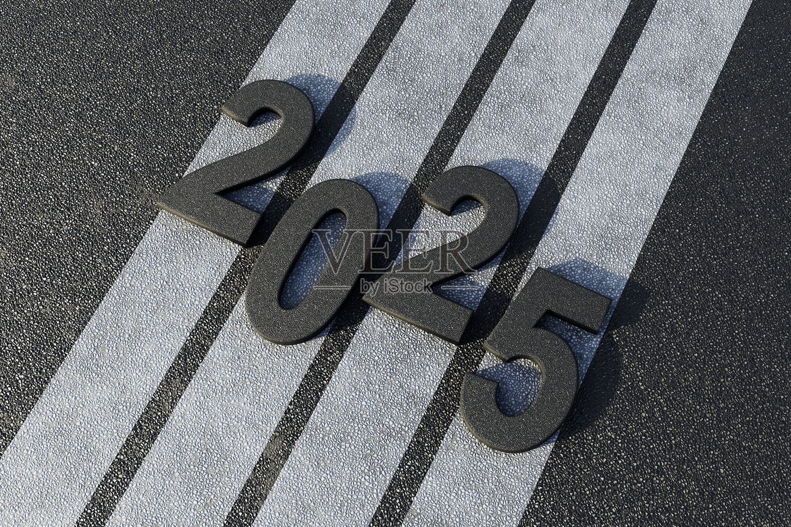 2025年文字在沥青地面上的库存照片照片摄影图片