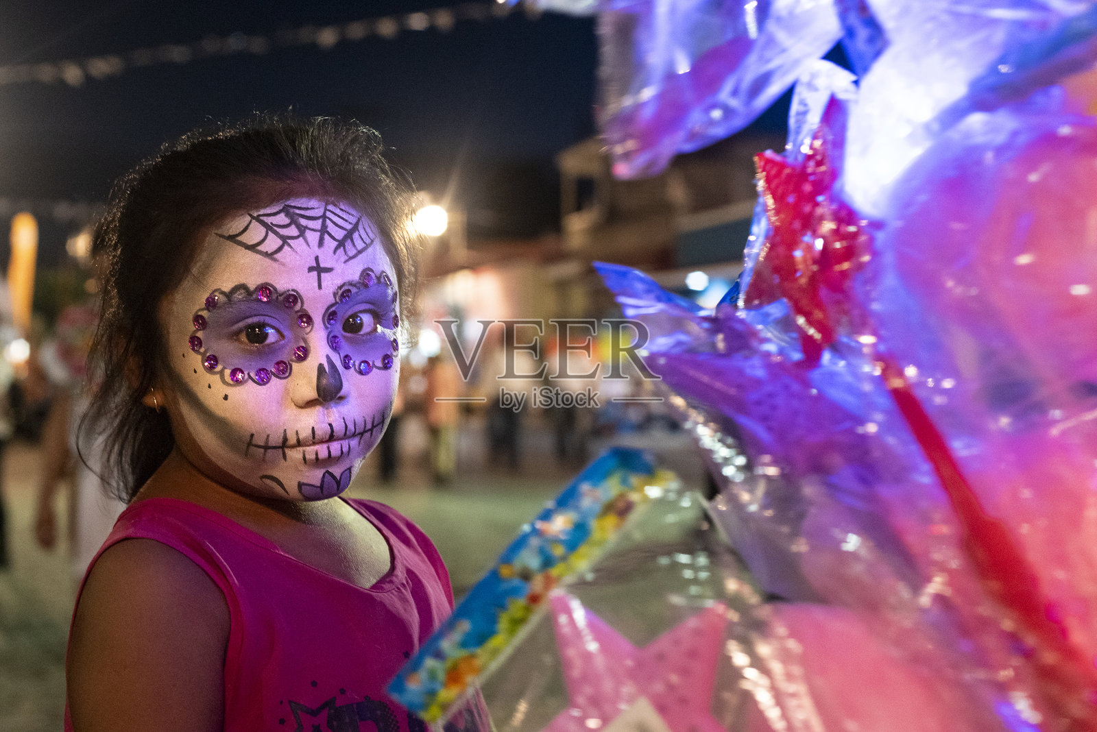 梅里达的亡灵节照片摄影图片
