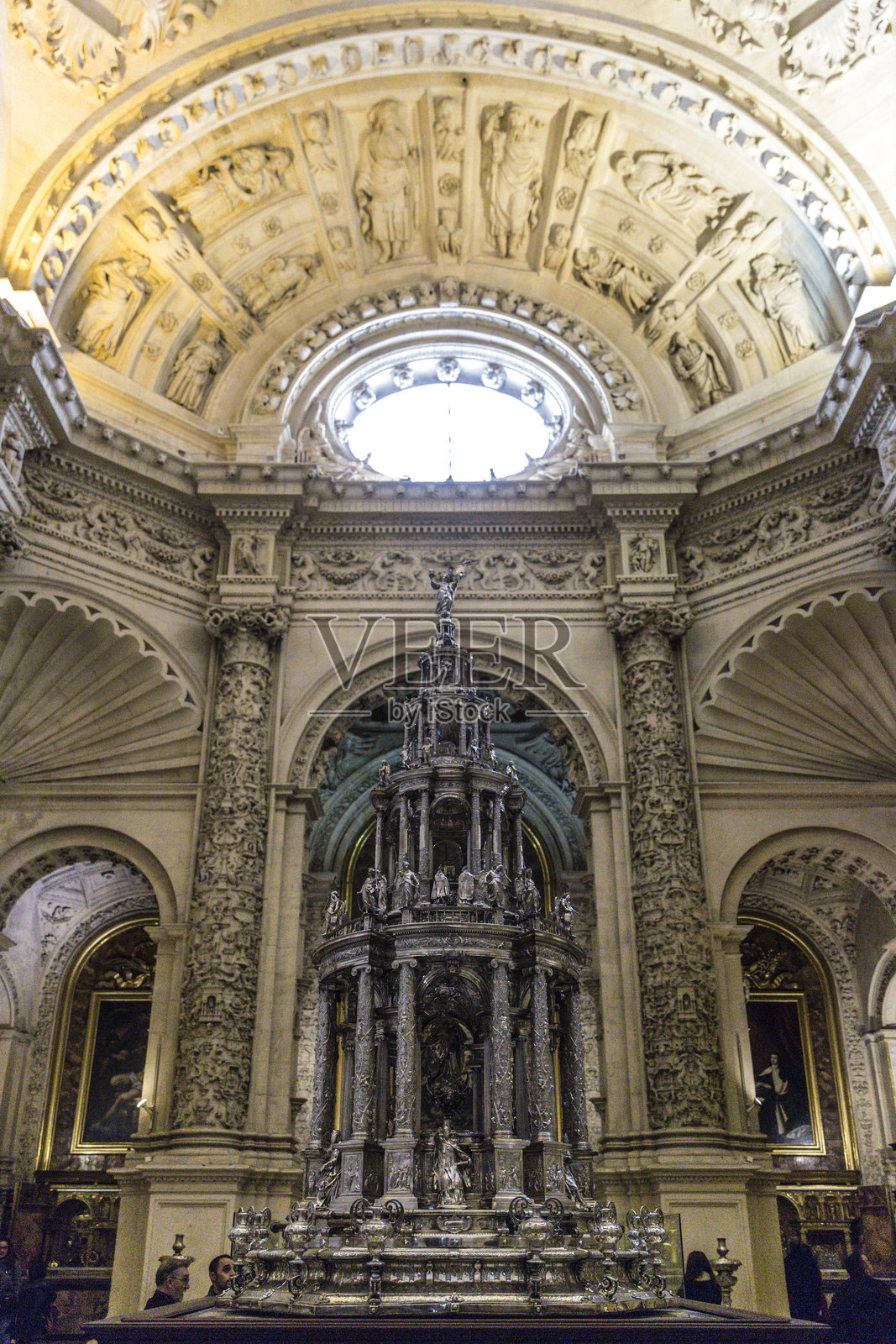 塞维利亚大教堂照片摄影图片