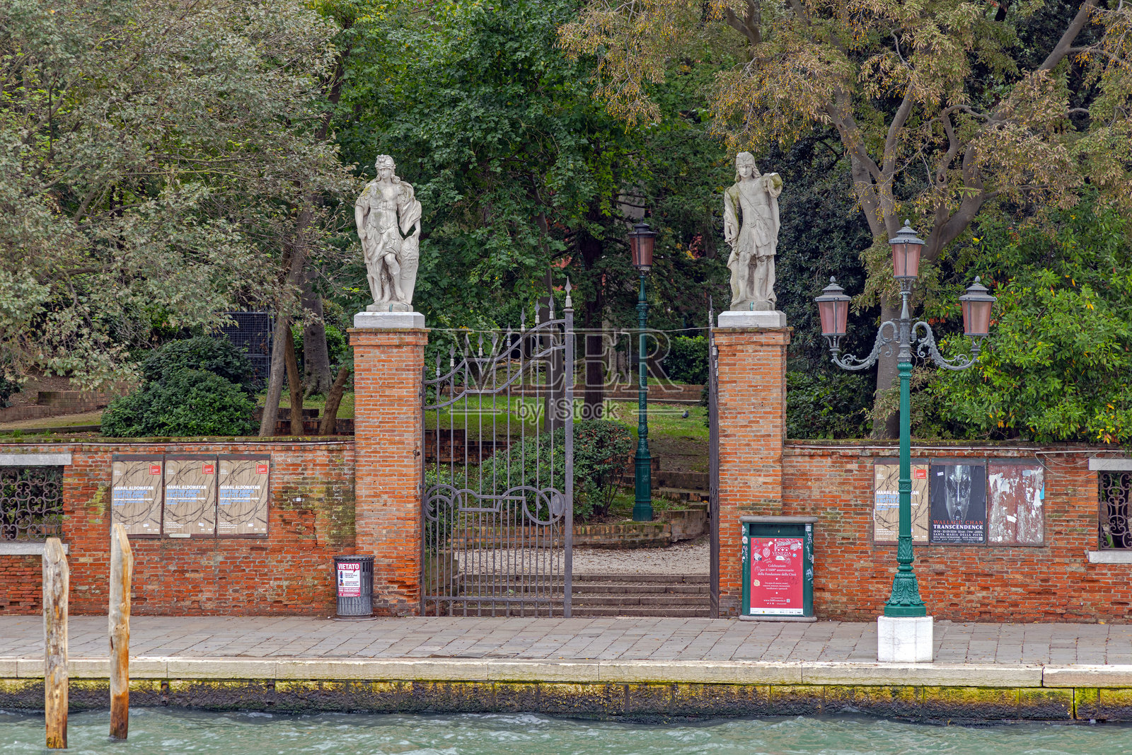 威尼斯帕帕多波利花园照片摄影图片