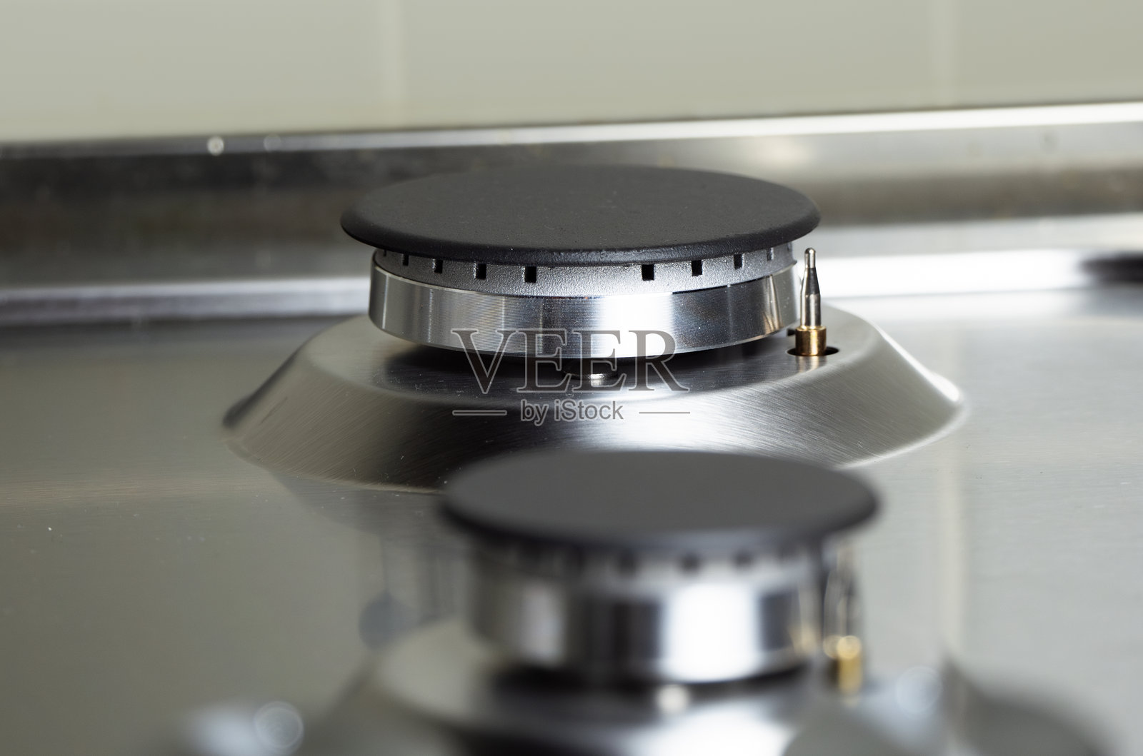 厨房燃气灶特写照片摄影图片