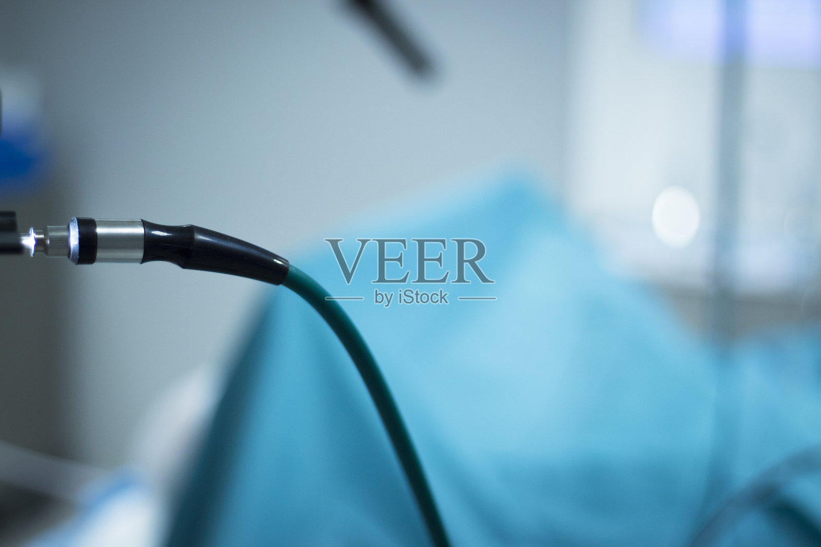 医院病房内医疗设备的特写照片摄影图片