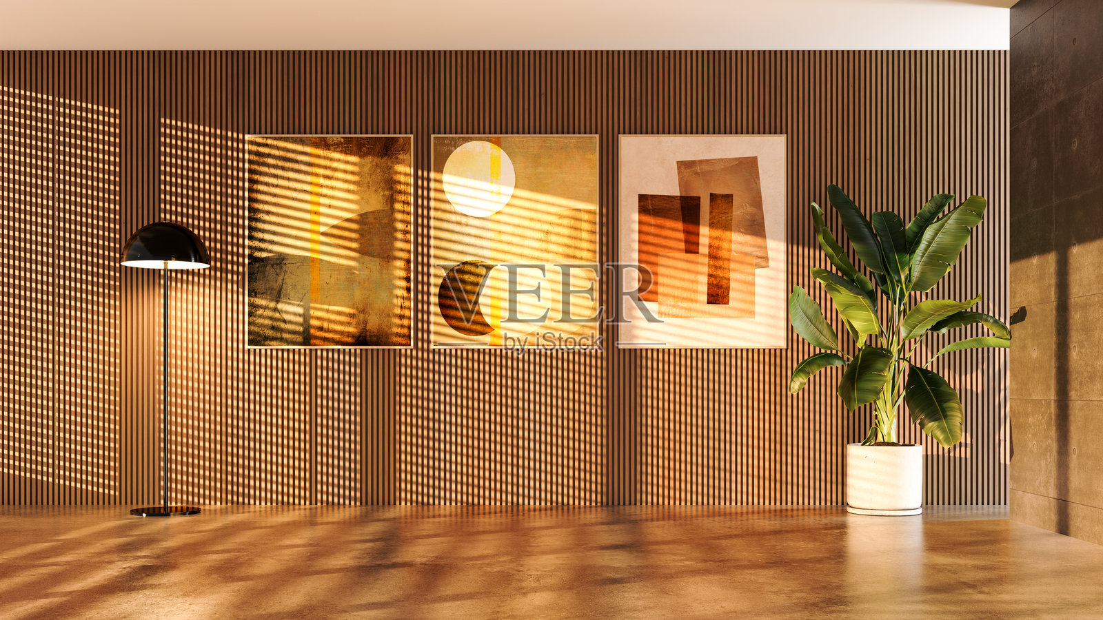 大型奢华现代明亮室内客厅模型插图3D渲染图像照片摄影图片