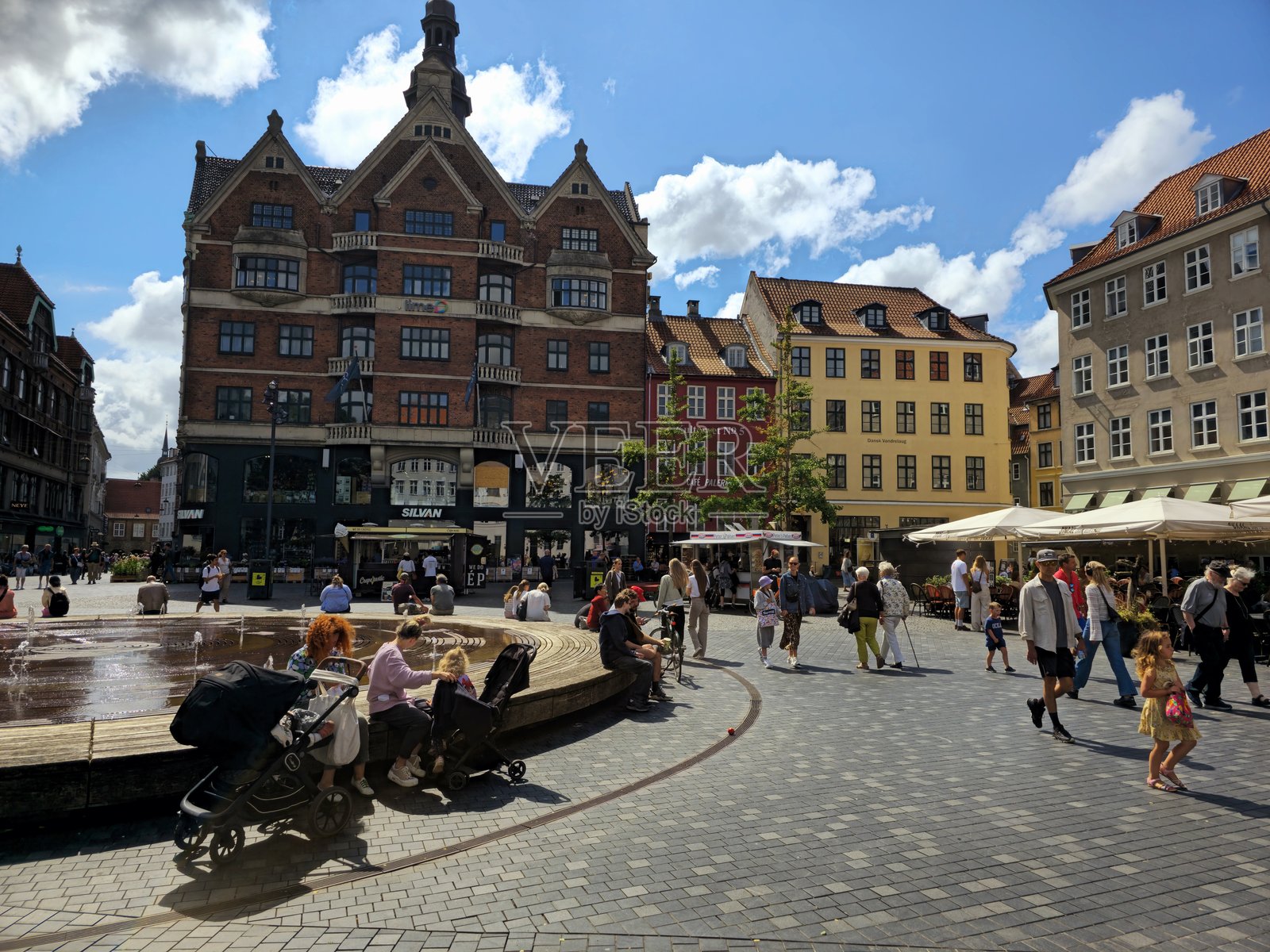 哥本哈根Kultorvet广场照片摄影图片
